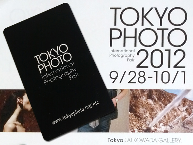 「TOKYO PHOTO 2012」NFCカード